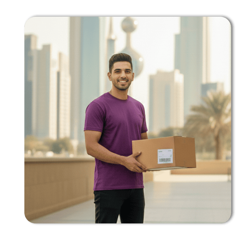 توصيل سريع من البحرين إلى الكويت مثالي للطلبات المستعجلة