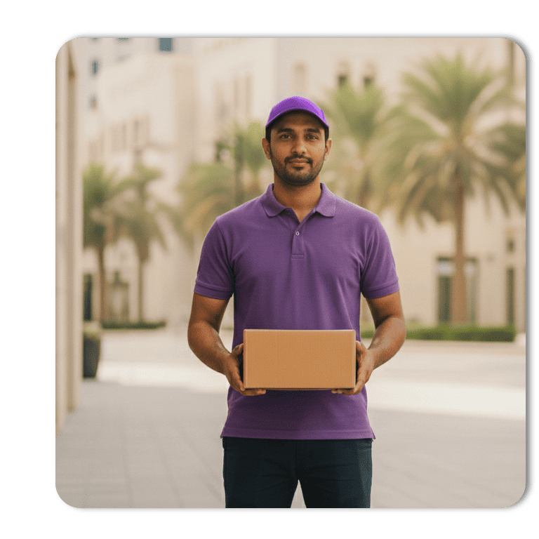 توصيل سريع من البحرين إلى مسقط مثالي للشحنات المستعجلة