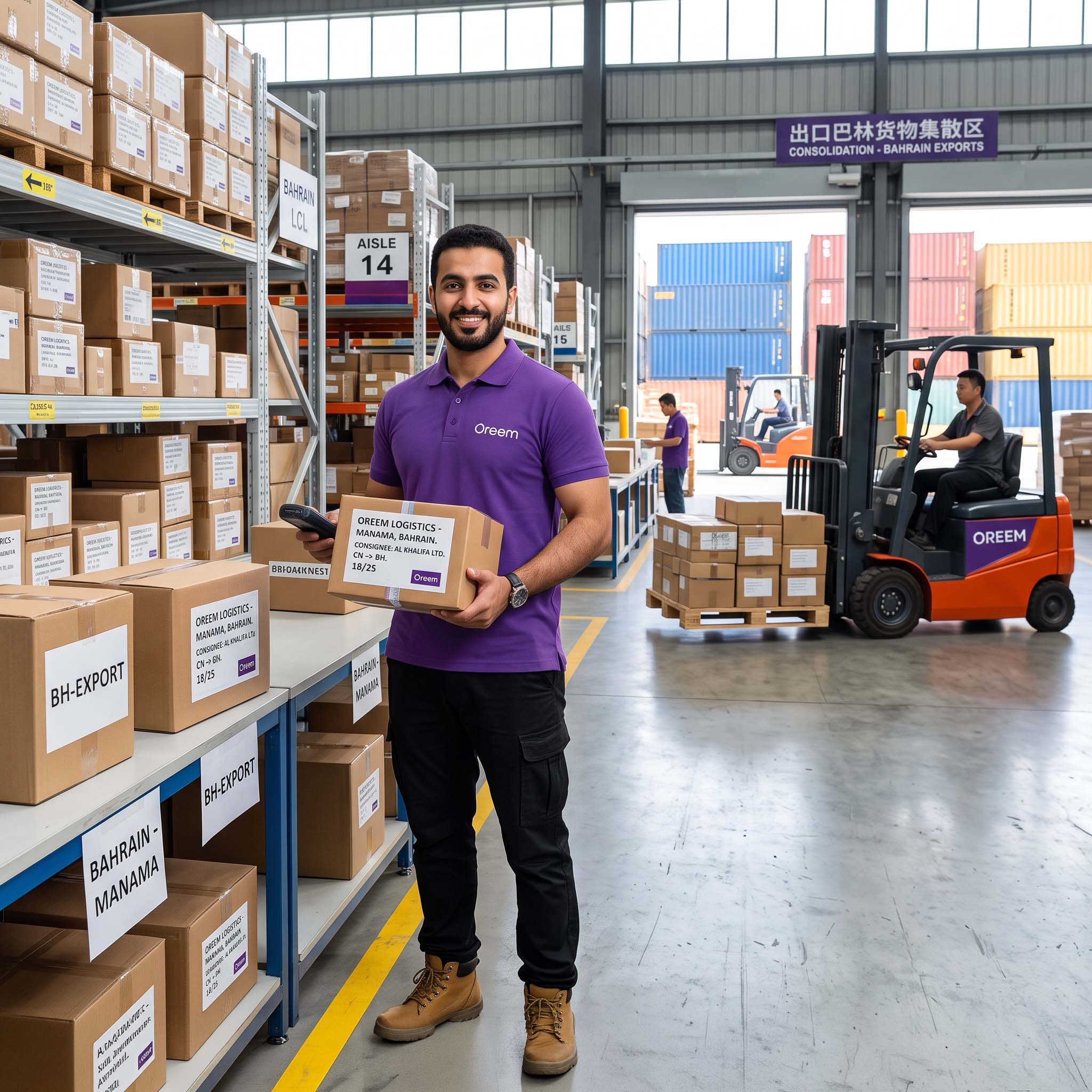 Trusted shipping company from China to Bahrain
