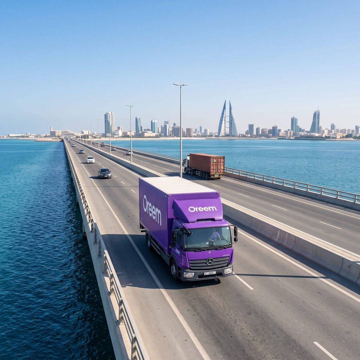 Air and sea freight from Turkey to Bahrain with Oreem