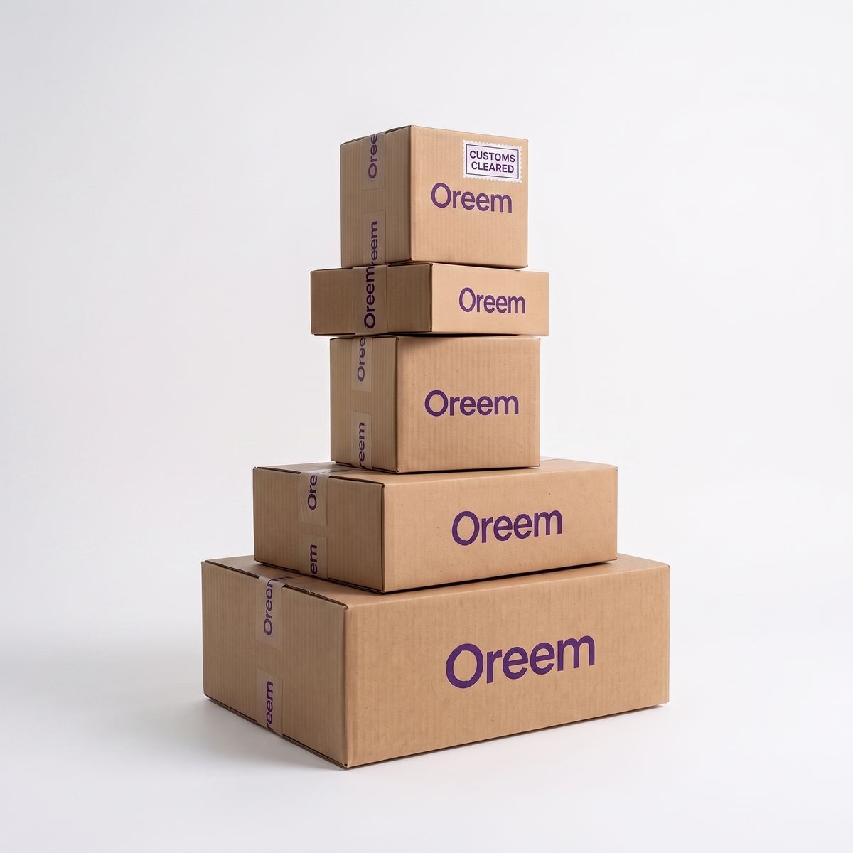 Oreem parcels cleared through Bahrain customs and delivered door to door