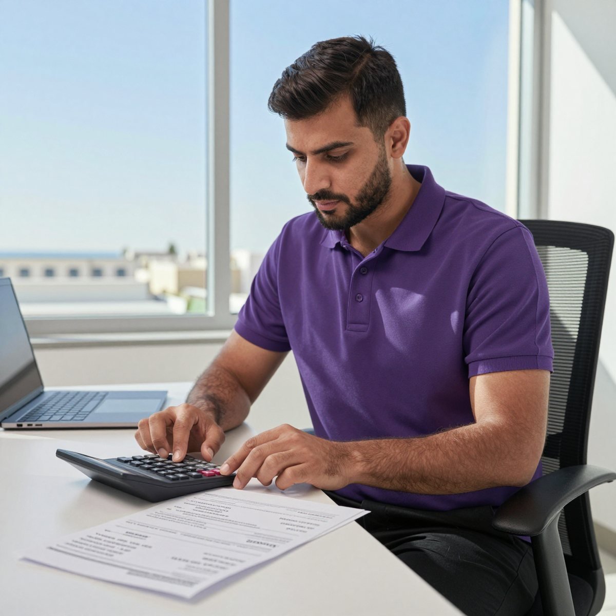 Oreem staff calculating Bahrain customs duty and VAT for an imported shipment