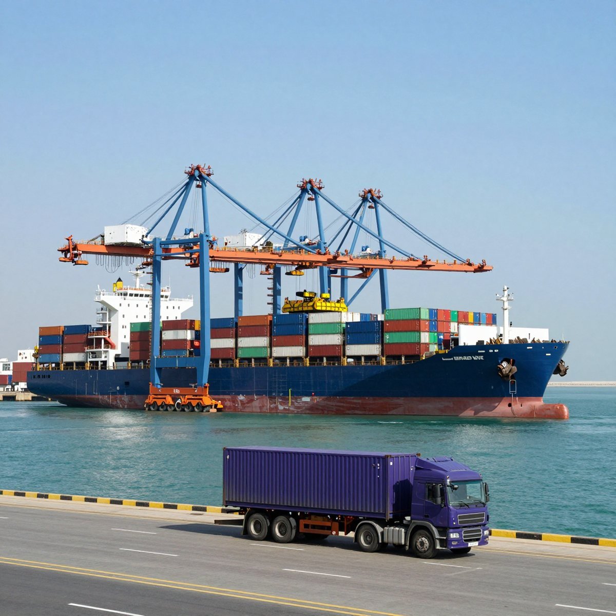 Air and sea freight from Bahrain to Egypt with Oreem