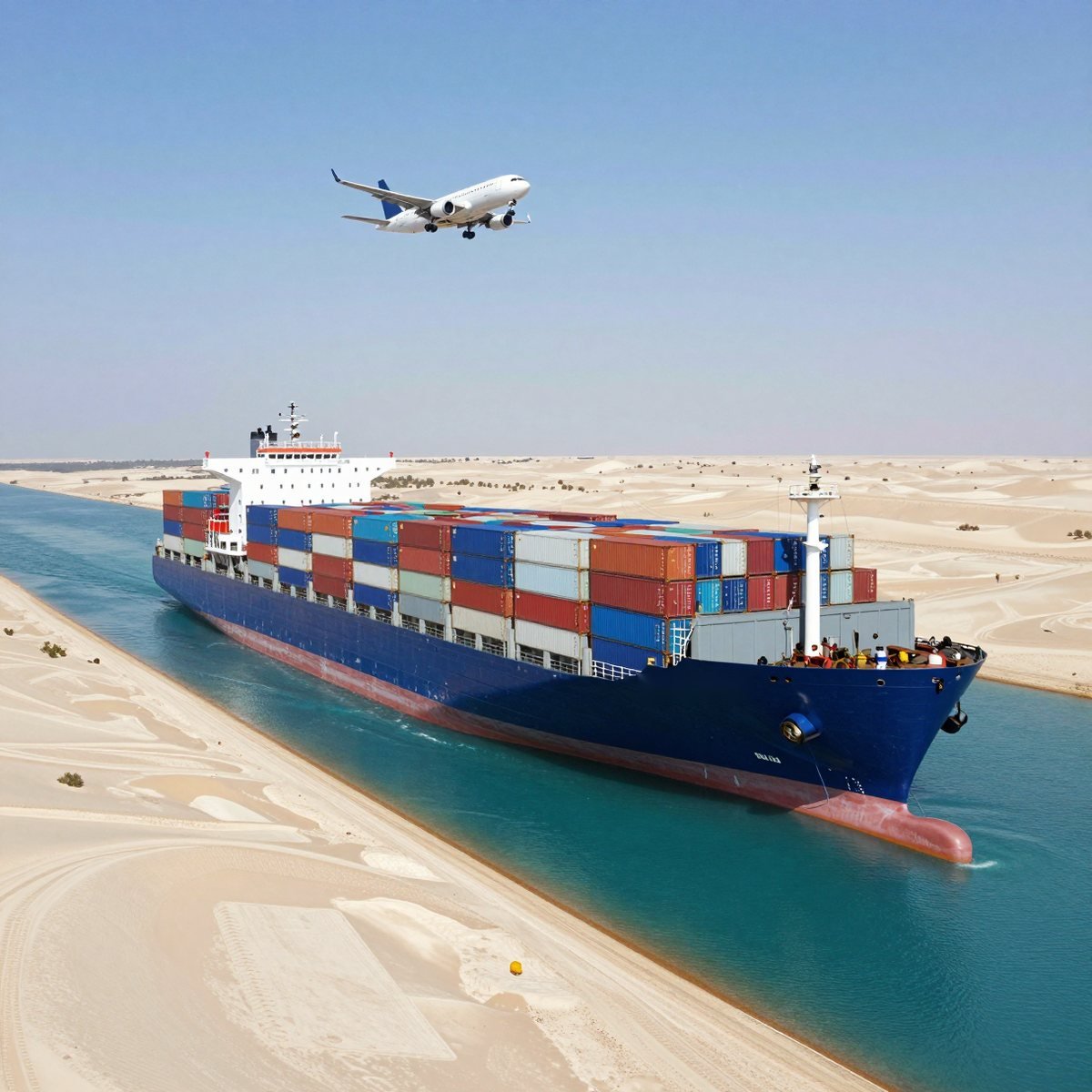 Air and sea freight from Egypt to Bahrain with Oreem