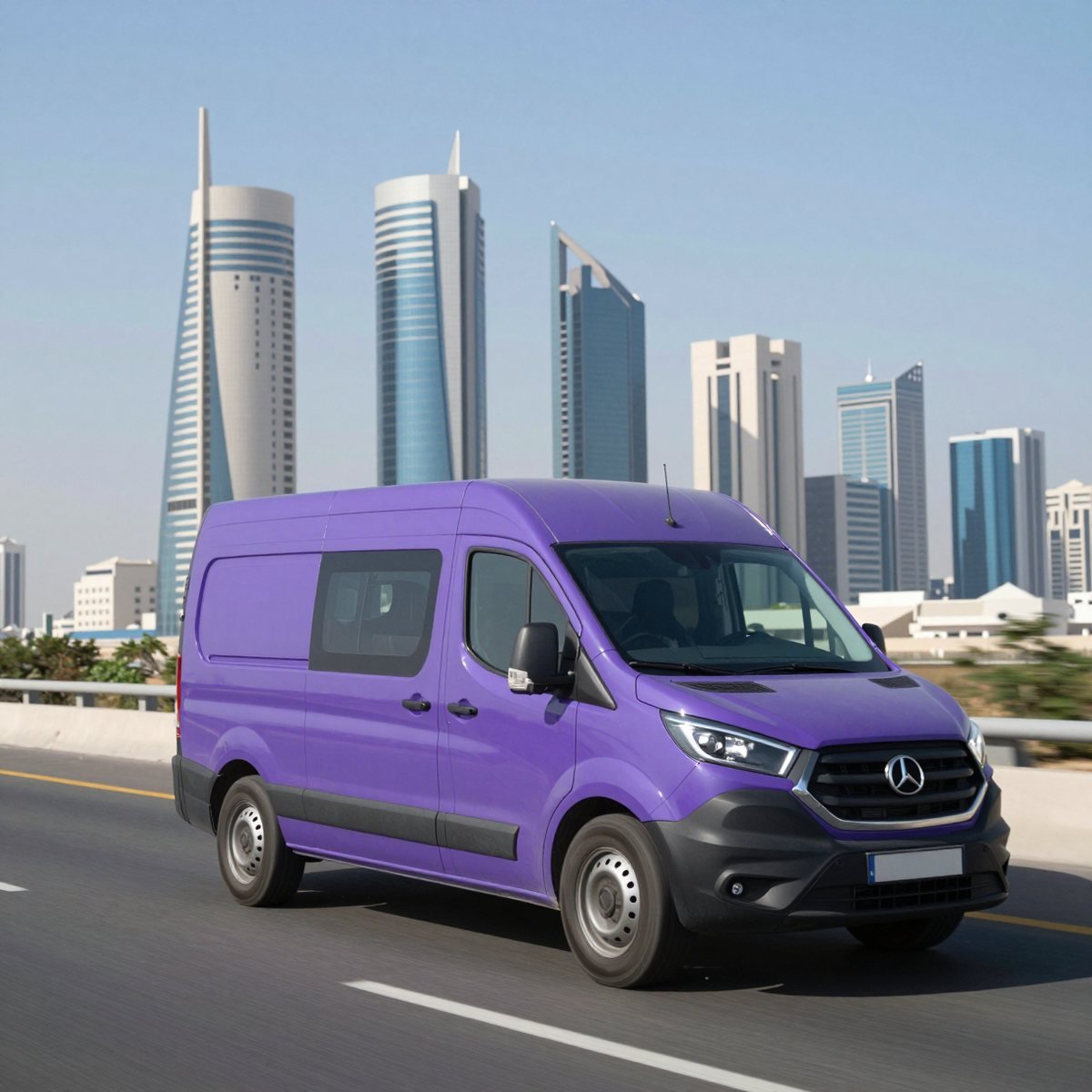 Oreem delivery van providing same-day delivery across Bahrain