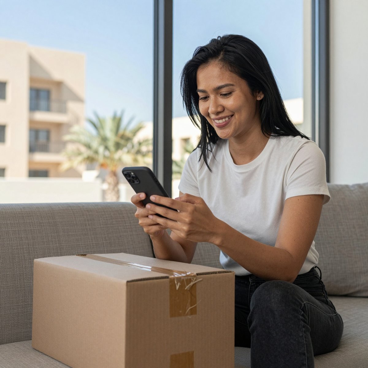 Tracking a balikbayan box from Bahrain to the Philippines with WhatsApp updates