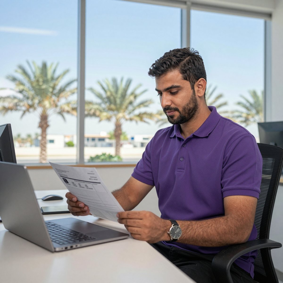 Oreem customs clearance agent handling Bahrain customs paperwork for a USA shipment